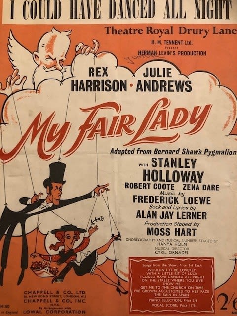 Sheet music film scores from My Fair Lady, The King and I, two versions, and Carousel. Approx - Image 3 of 3