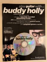 Buddy Holly, two books. Jam with Buddy Holly and Play Guitar with Buddy Holly. Both in good