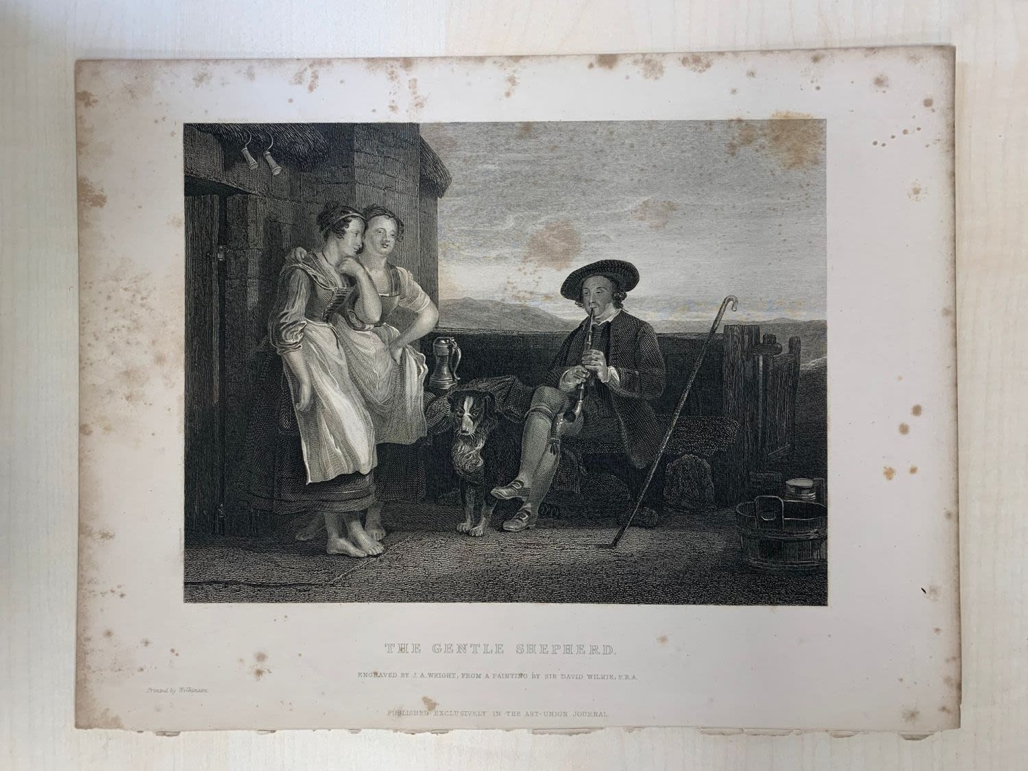 Vintage prints of engravings, 19thC (8) 24x 32 cm (L A3), - Image 3 of 8