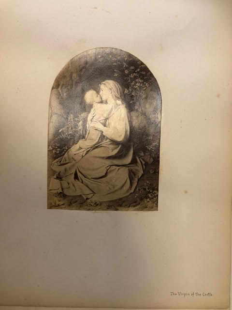 Album of photographs and sketches, some prints. Of artworks, sculptures and people most captioned - Image 6 of 10