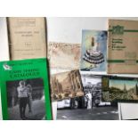 Ephemera, incl postcards, leaflets, large variety of items and ages