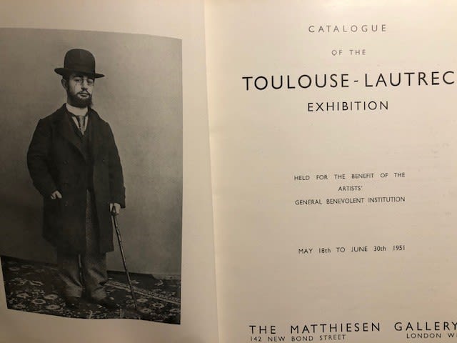 Toulouse Lautrec gallery catalogue. Matthiesen Gallery 1951 Approx 21x26cm - Image 4 of 4