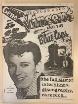 Gene Vincent and the Bluecaps booklet/Fanzine. 30X20 CM (L A3).