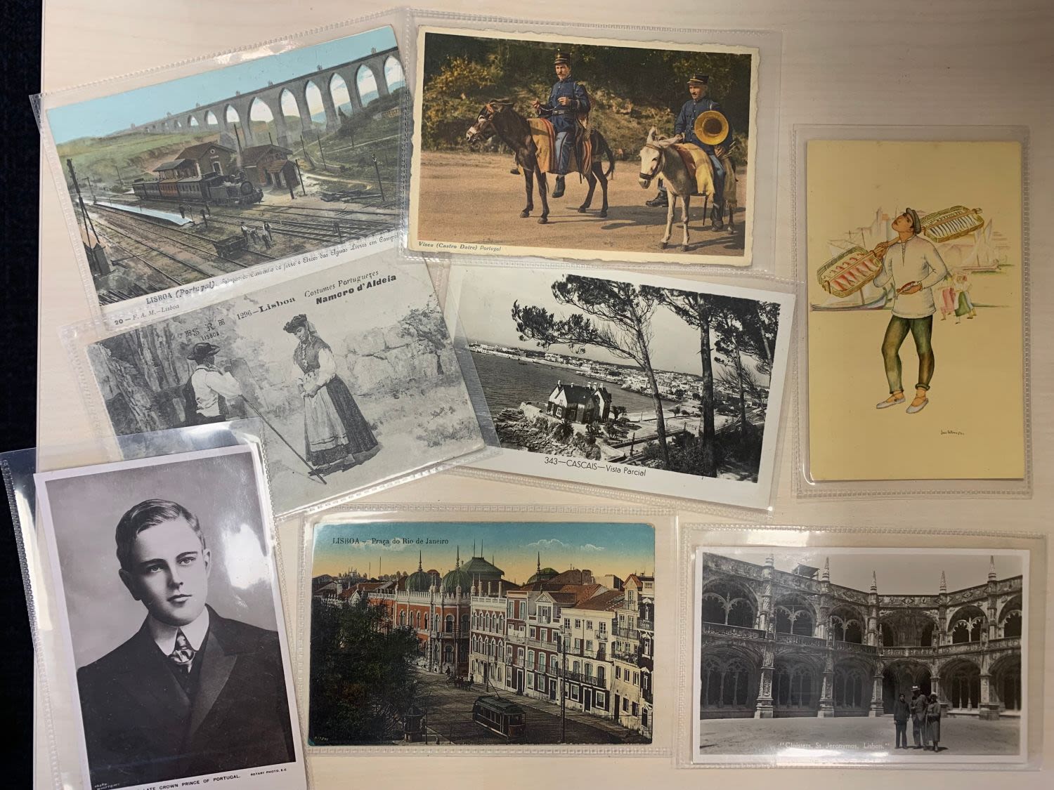 Portugal Postcards. Vintage varied subjects 18 postcards