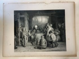 Vintage prints of engravings, 19thC (8) 24x 32 cm (L A3).
