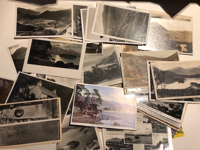 Lake District vintage postcards. largest approx 14x9cm