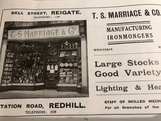 Reigate and Redhill booklet of photographs and ads. 1920. Some tears and missing pieces Approx - Image 3 of 7