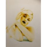 Thomas Rusch photograph C1995. Gloss colour print