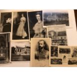 Box of Theatrical brochures and photographs from Prague and Vienna mid 20thC. Many signed