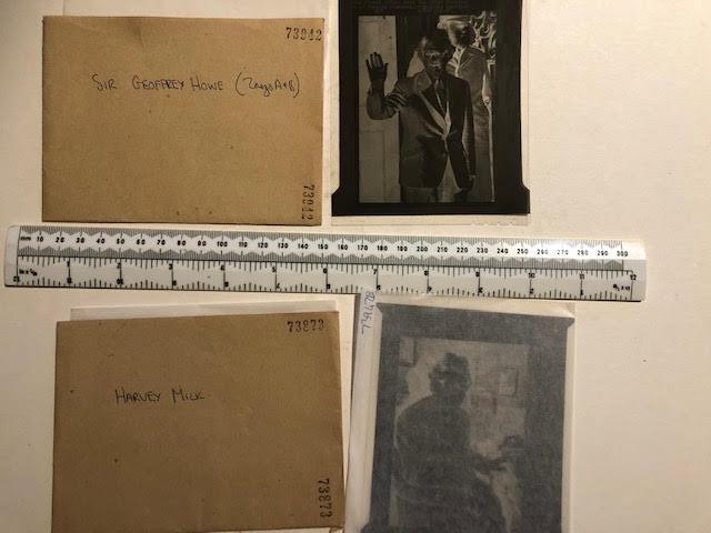 Large format press negatives of notable figures and events. Mid to late 20thC.