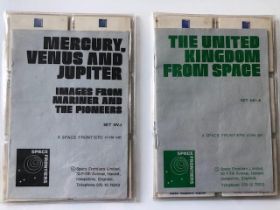 NASA related slides in two small folders. Featuring Mercury, Venus and The Earth