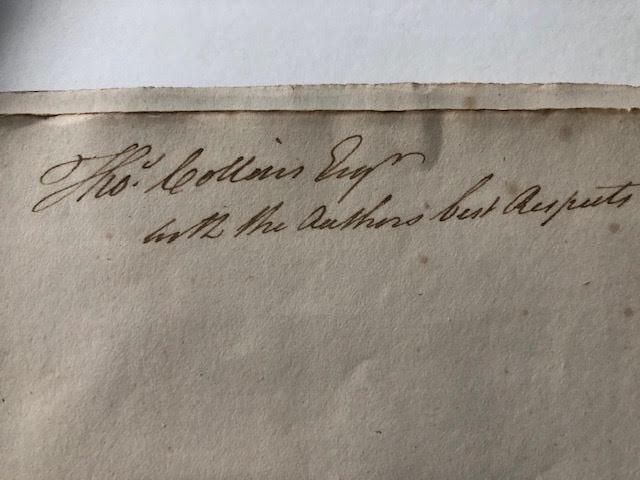 William Chambers memoirs by Thomas Hardwick, signed by the author. 1825 - Image 2 of 7