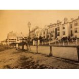 Photographs, Herne Bay, Dover, and Switzerland, 1884. Albumens mounted on card. 26x36 CM