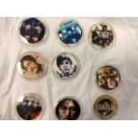 Beatles limited edition gold coloured collectors coins