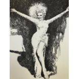 Pepe Gonzales of Marilyn Monroe. Print signed within the plate 1979, 198/1000.