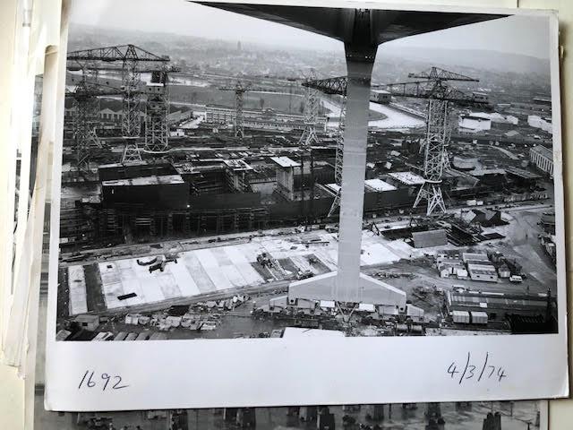 Harland and Wolff shipyard photographs, vintage - Image 23 of 24