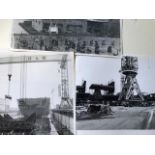 Harland and Wolff shipyard photographs, vintage