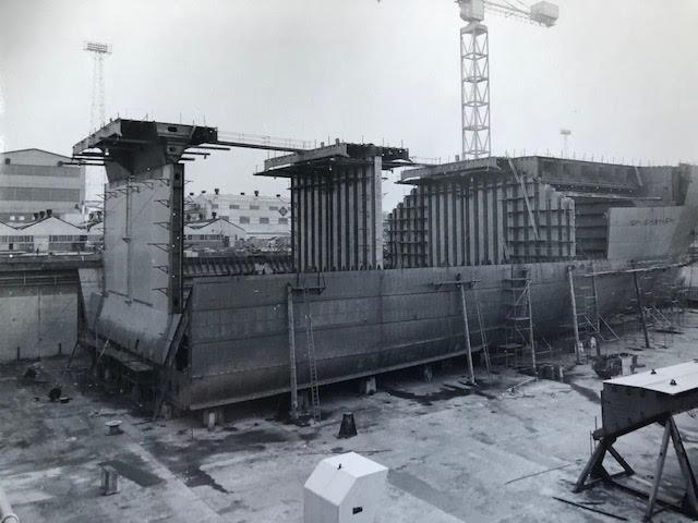 Harland and Wolff shipyard photographs, vintage - Image 17 of 24