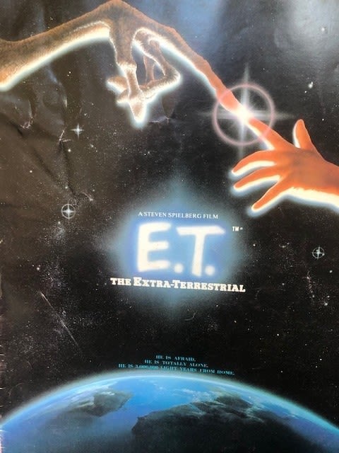 Film programmes for ET, Star Trek and Superman The Movie. 30X22 CM (L A3).