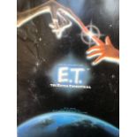 Film programmes for ET, Star Trek and Superman The Movie. 30X22 CM (L A3).