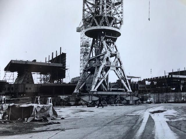 Harland and Wolff shipyard photographs, vintage - Image 19 of 24