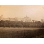 Various mounted 19thC photographs of mainly UK locations. Includes Hastings, Windsor, Chester,