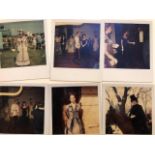 Polaroid set of photographs from Rebecca and Anna Karenina, Including Nicola Padgett, transparencies