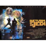 Star Wars, Return of The Jedi, mini poster. Special edition 1997, 18x16 inches. (S22)
