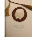 John Aspinall rare limited edition memorial book on life highlights. Plus a booklet of service. (