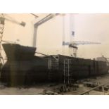 Harland and Wolff vintage photographs. (S22)