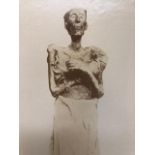 Photograph 19thC, of a mummified body.