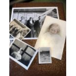 Box of photographs and ephemera, incl an album, books of Norfolk, negatives, receipts.