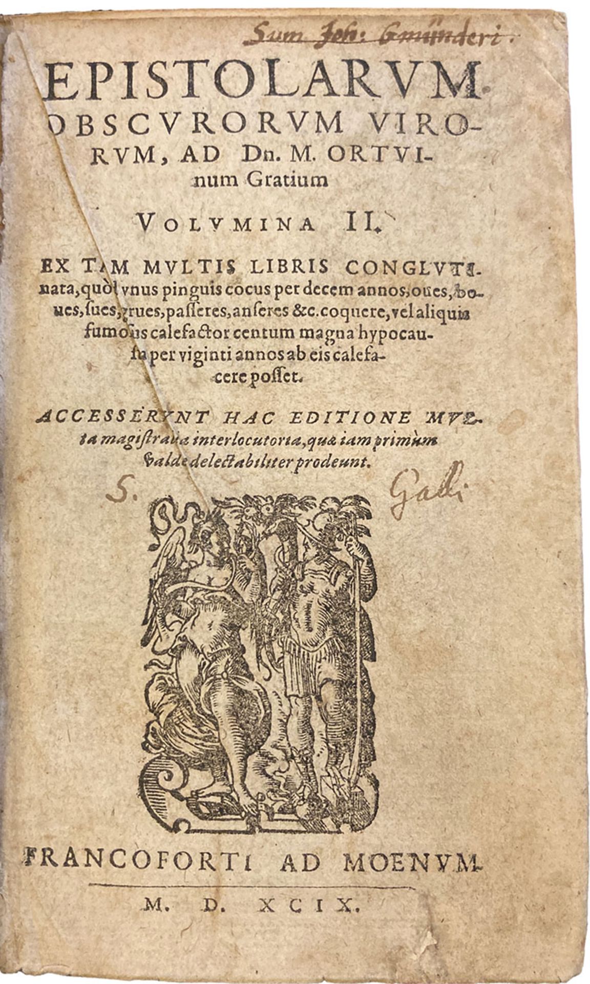 Epistolarum obscurorum virorum,