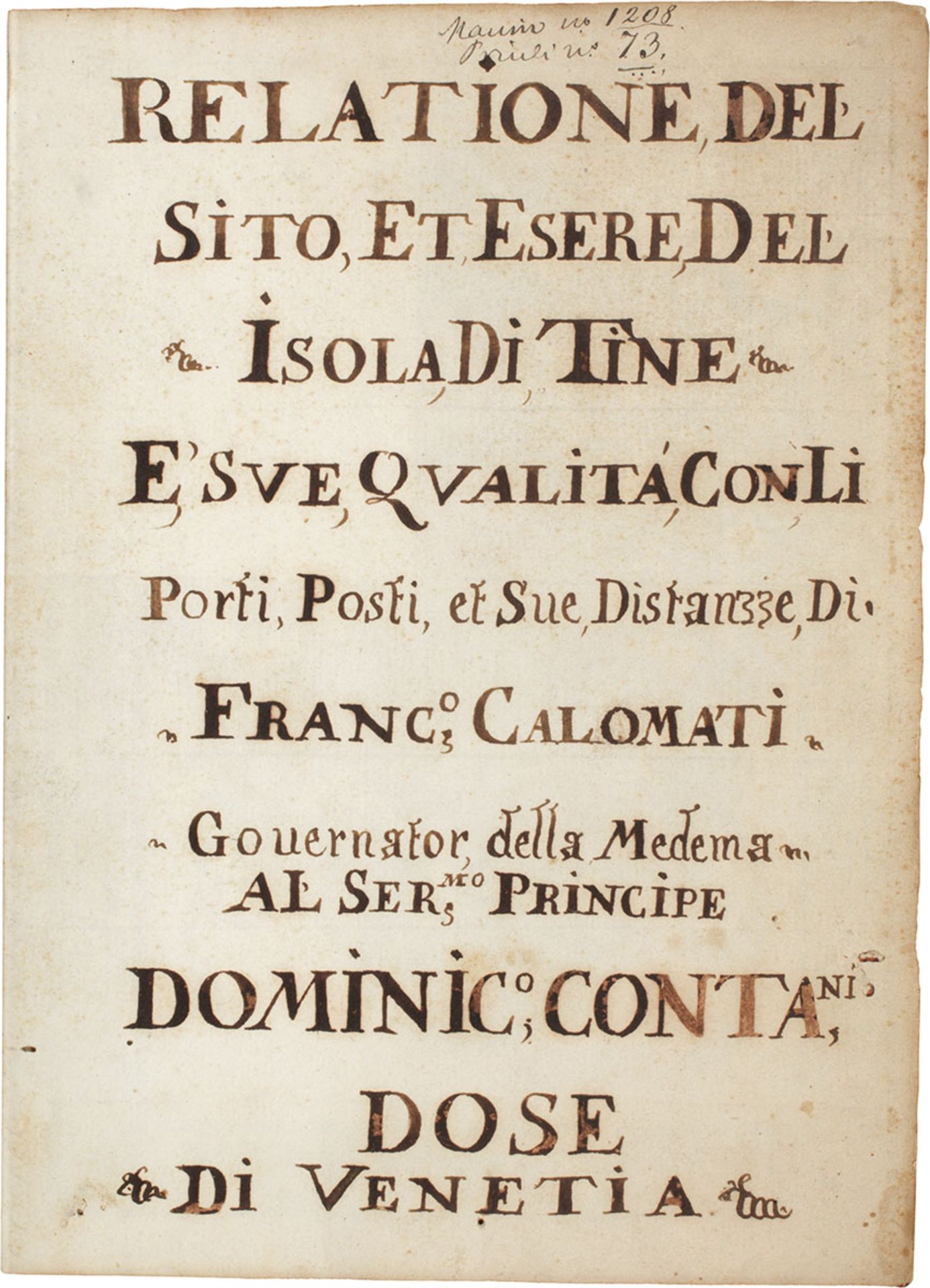 Calomati, Francesco.