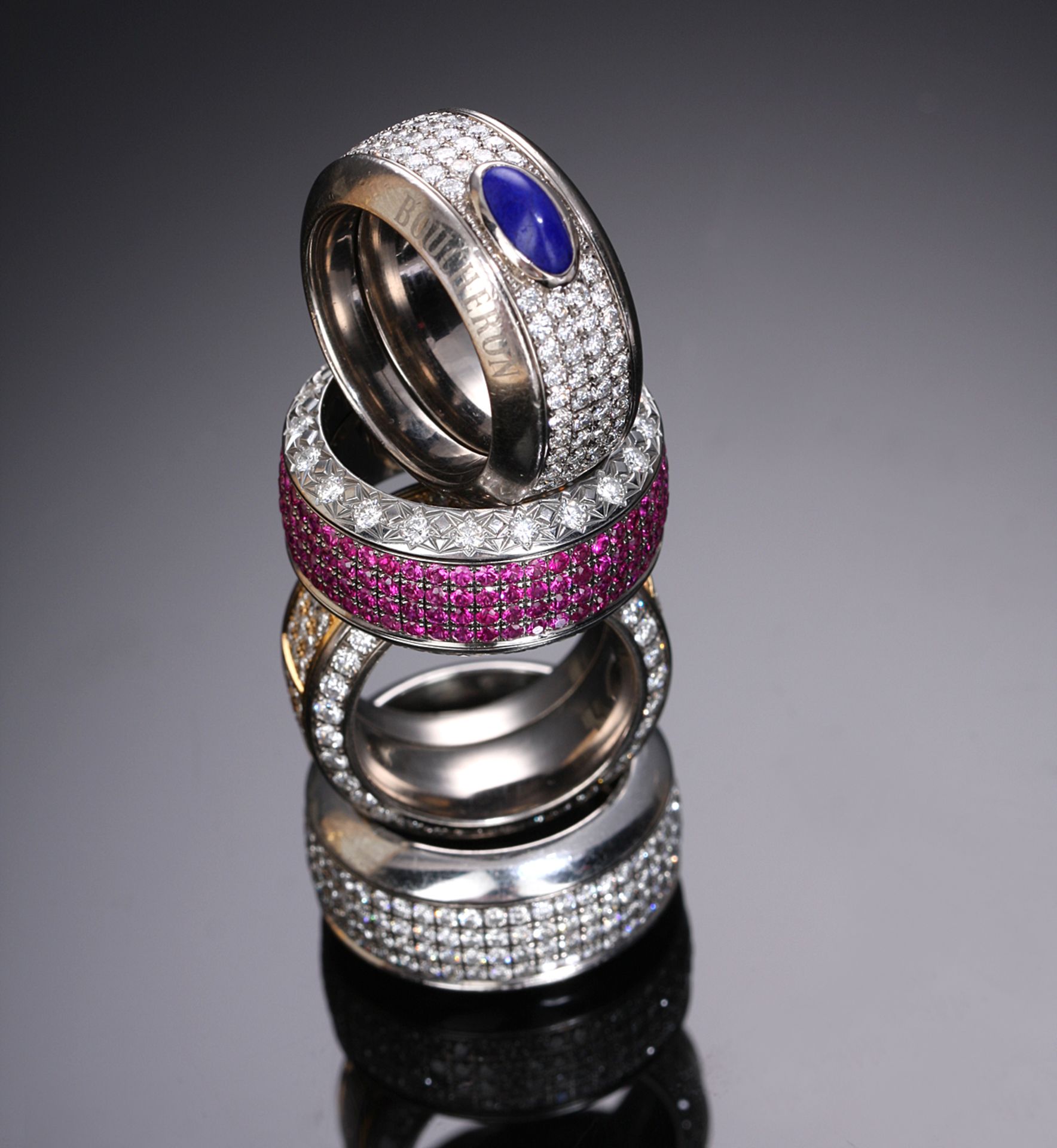 SUPER RARE BOUCHERON 18CT GOLD & DIAMOND SET COST APPROX £125,000 WHEN NEW - Image 19 of 31