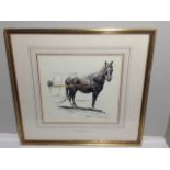 Watercolour signed Alfred Munnings