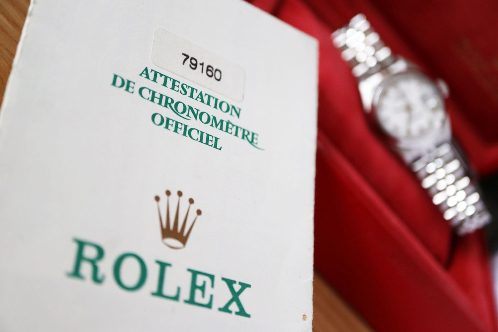 *STUNNING* LADIES ROLEX DATEJUST / OYSTER DATE MODEL *FULL SET* - ROMAN NUMERAL DIAL - Image 9 of 12