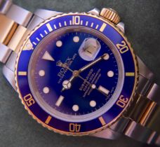 ROLEX SUBMARINER REF. 16803 (1987 - R SERIAL) - RARE REFERENCE - COMPLETE WITH ORIGINAL CERTIFICATE