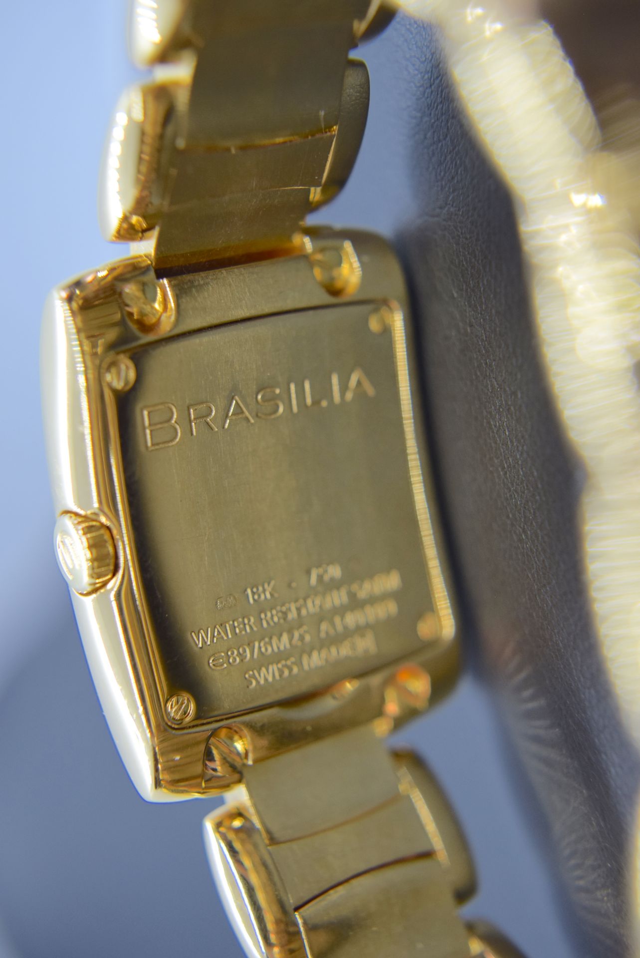 18K GOLD EBEL BRASILIA DIAMOND SET WATCH - RRP: £13,500 (102.1 GRAMS 18K GOLD) - Image 3 of 6