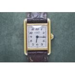 'PARIS' MUST DE CARTIER TANK - VERMEIL 925 / 5057001 / 62075