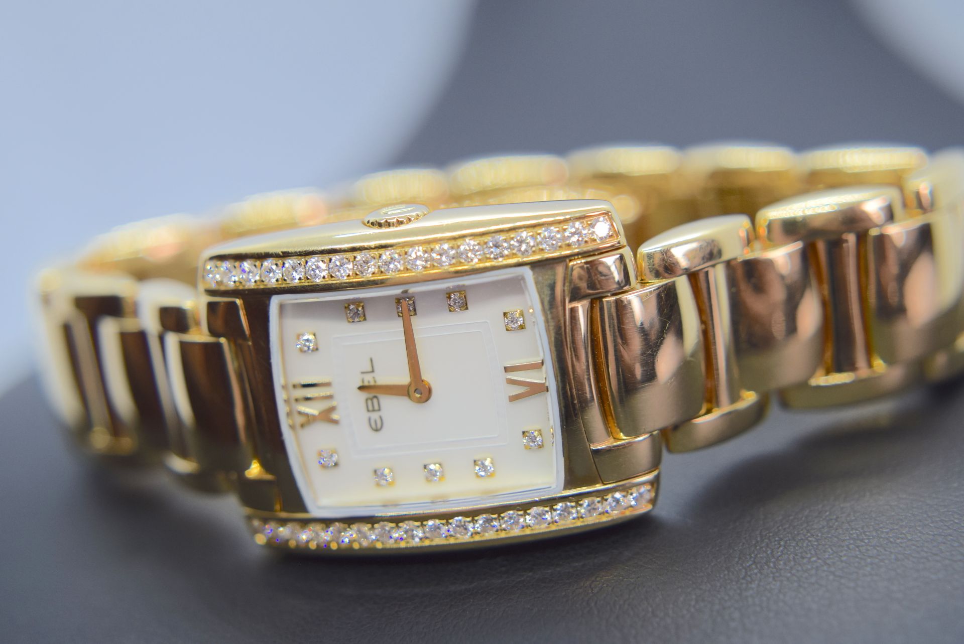 18K GOLD EBEL BRASILIA DIAMOND SET WATCH - RRP: £13,500 (102.1 GRAMS 18K GOLD) - Image 2 of 6