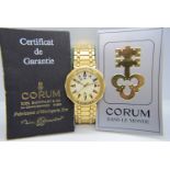 18K CORUM ADMIRALS CUP WATCH REF 3981056 V085 (WITH CERTIFICATE ETC)