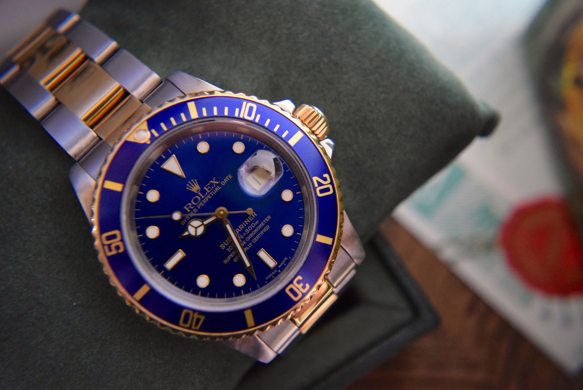 ROLEX SUBMARINER REF. 16803 (1987 - R SERIAL) - RARE REFERENCE - COMPLETE WITH ORIGINAL CERTIFICATE - Image 8 of 11