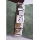 DUNHILL STEEL WRIST WATCH REF. 143 / 12297 TXQH - LADIES SIZE