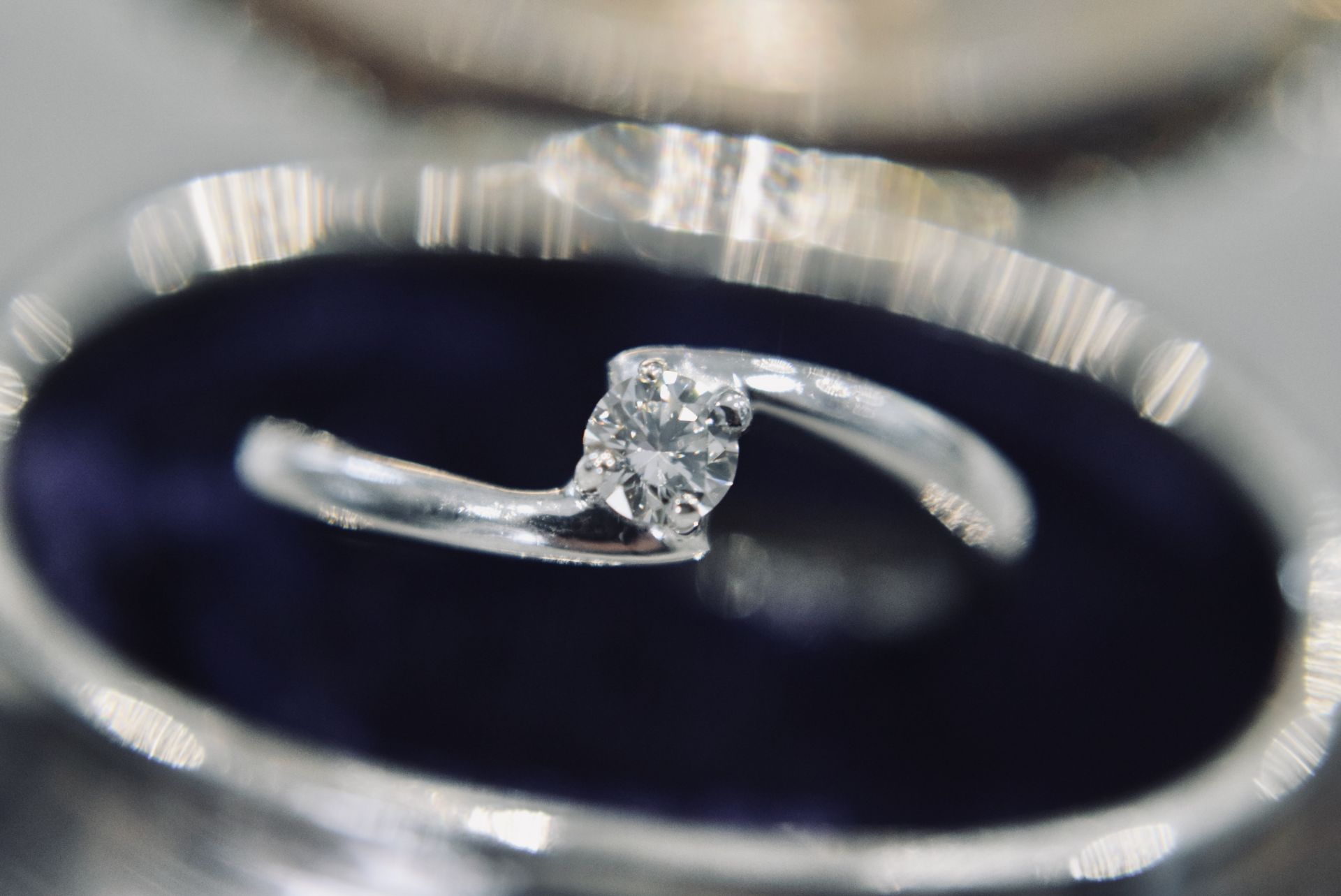 0.16CT VS/ SI DIAMOND RING IN WHITE GOLD