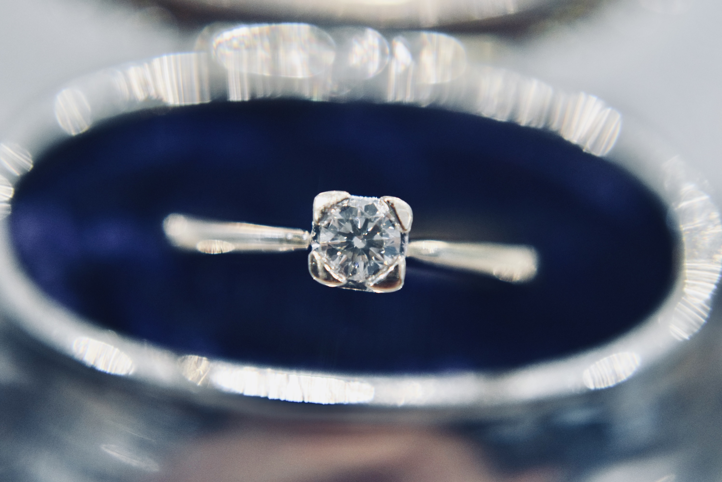 0.20CT VS/ SI DIAMOND RING IN YELLOW GOLD