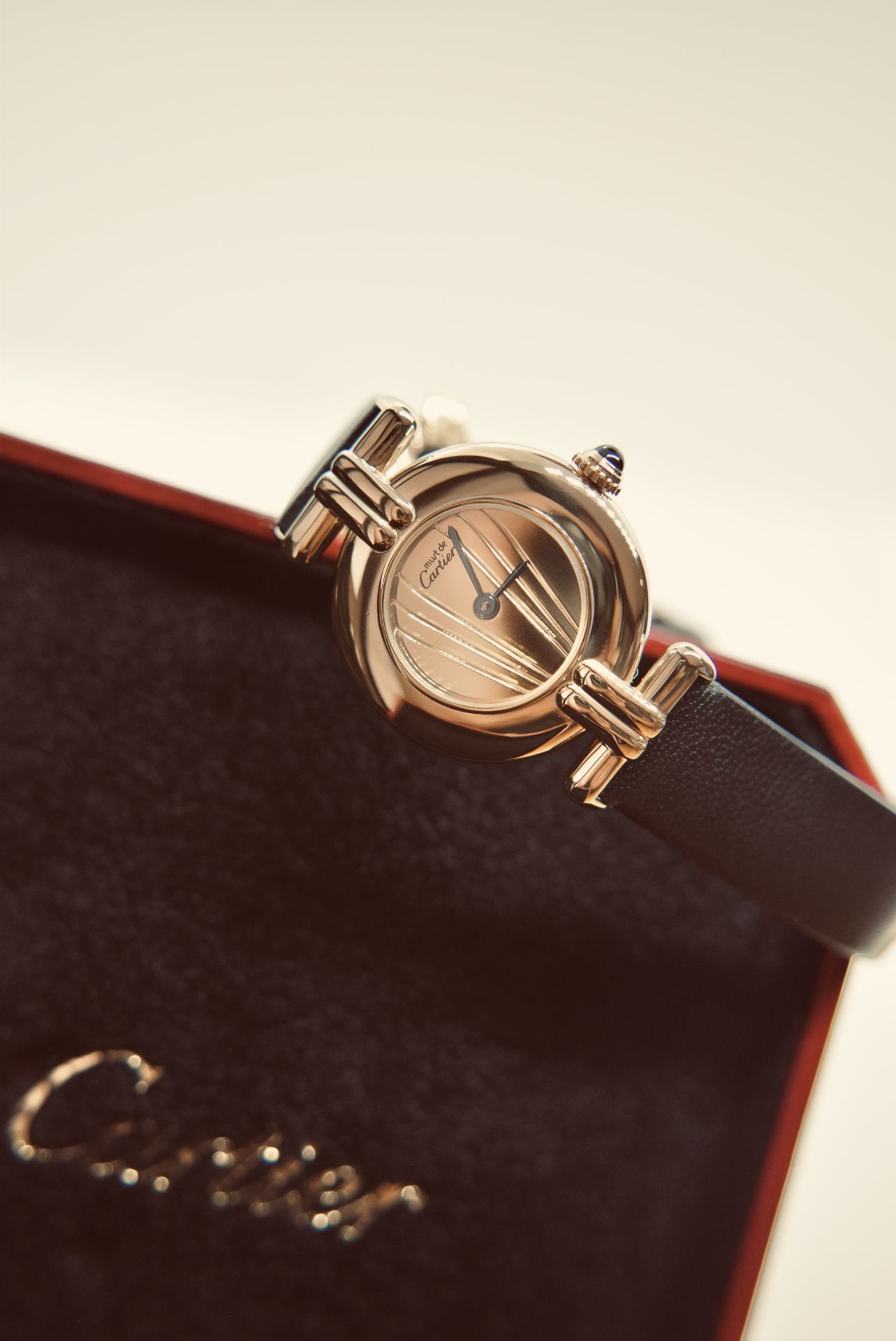 CARTIER 'COLISEE' MUST DE CARTIER - 18K GOLD VERMEIL (925) LADIES DRESS WRISTWATCH - Image 2 of 7