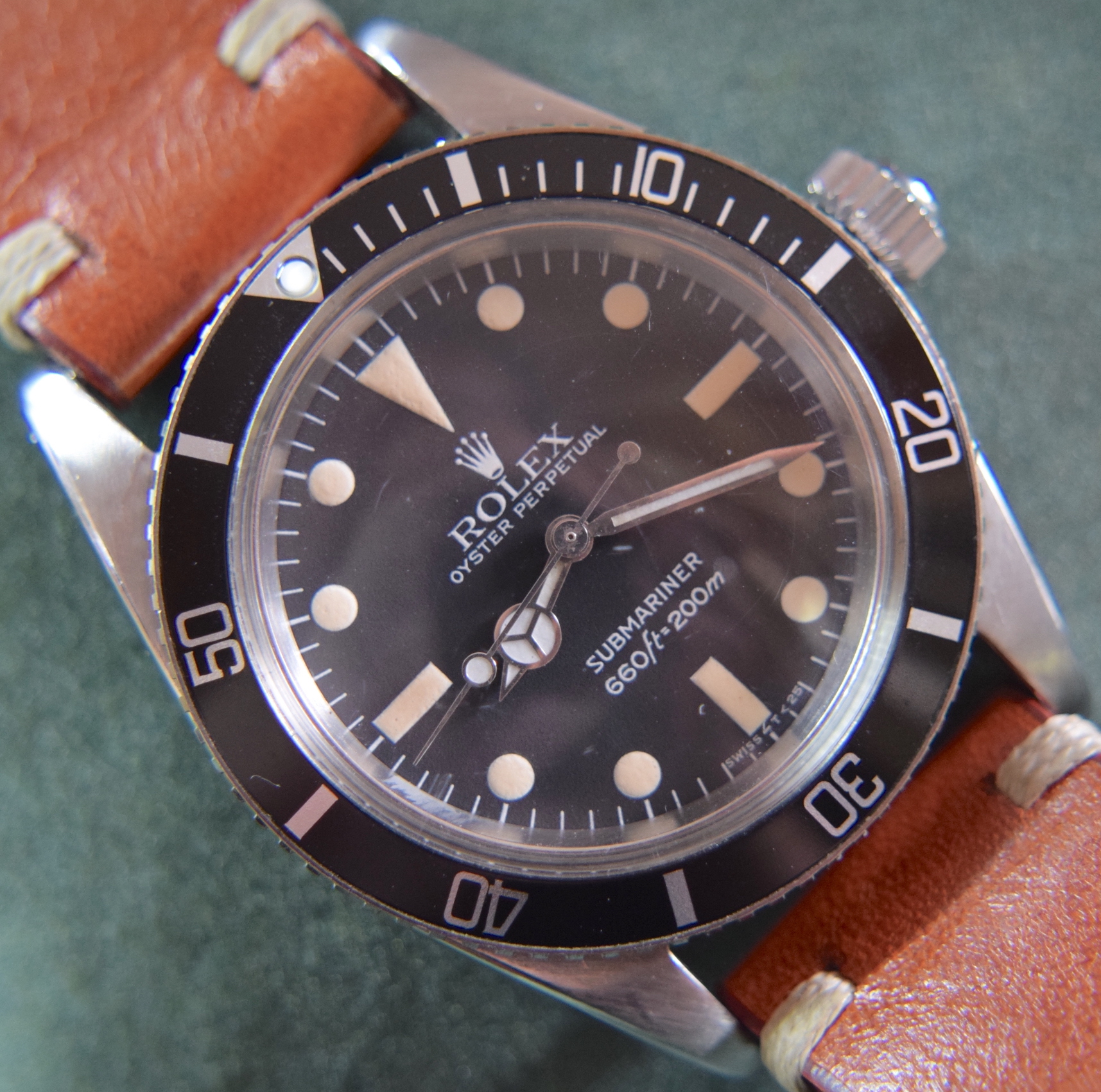 ROLEX REF 5508 SUBMARINER - SERIAL REF # IN CASE 49**** / MODEL REF # IN CASE 5508