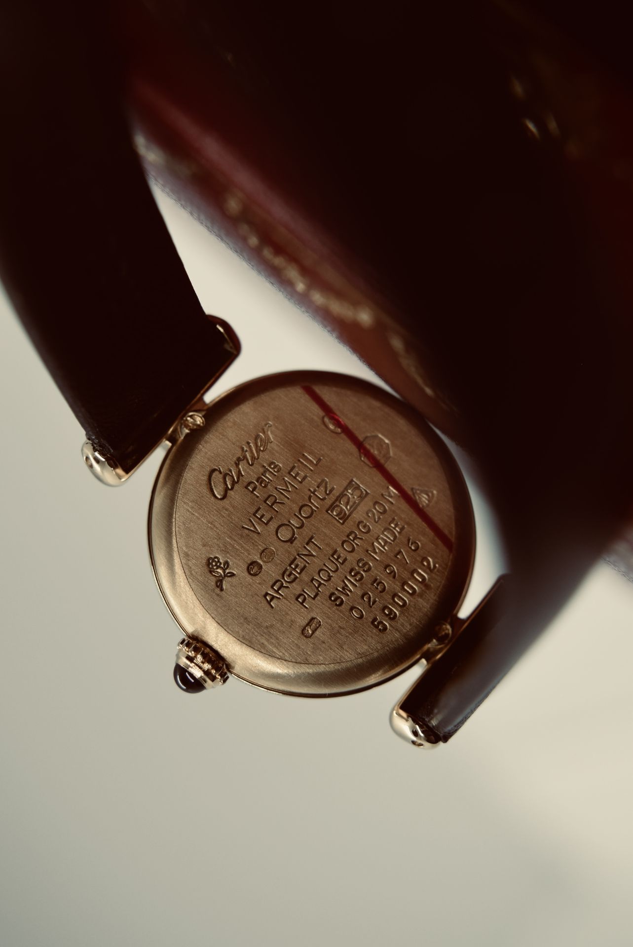 CARTIER 'COLISEE' MUST DE CARTIER - 18K GOLD VERMEIL (925) LADIES DRESS WRISTWATCH - Image 5 of 7