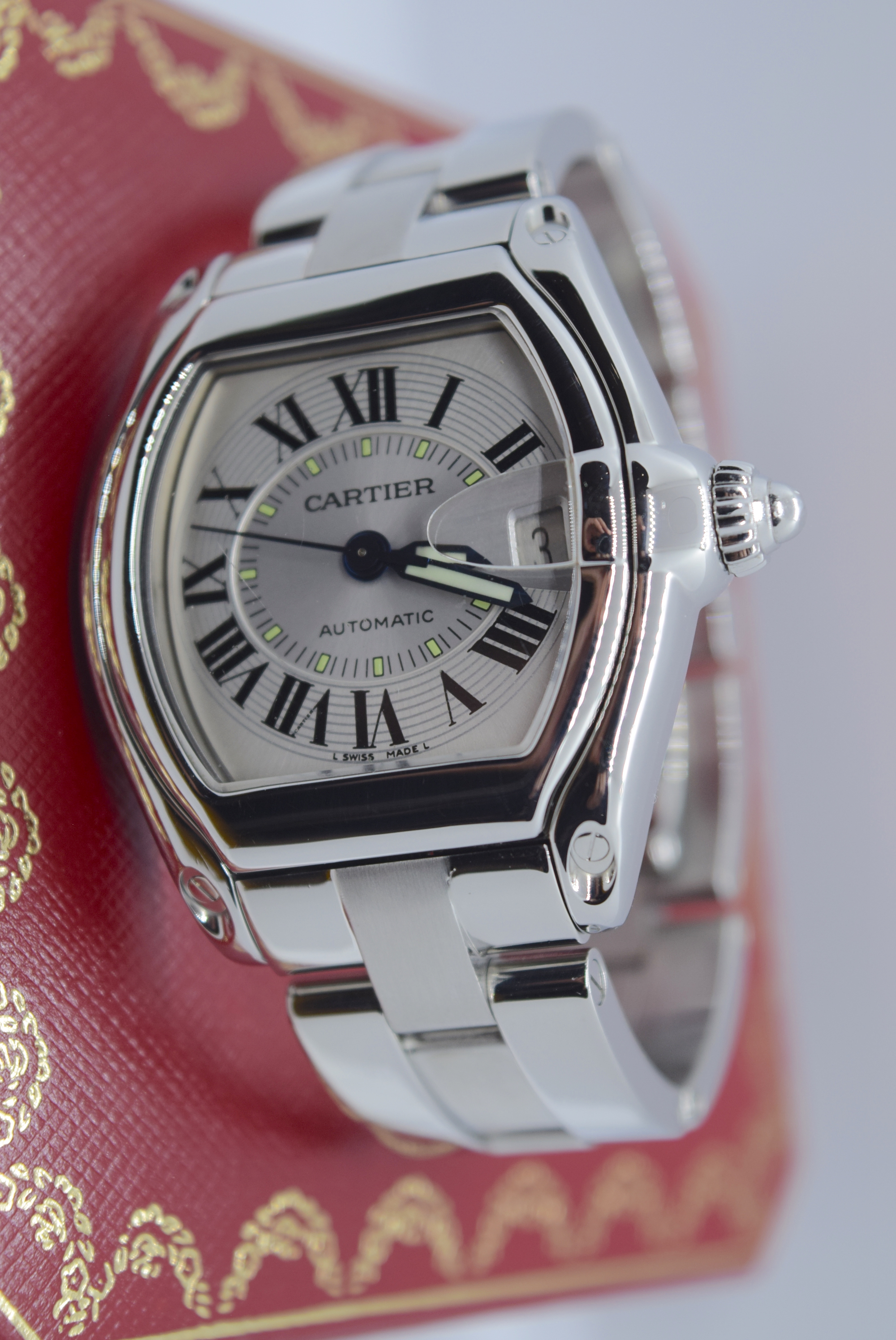 CARTIER ROADSTER REF. 2510 (AUTOMATIC) - SILVER DIAL - Image 2 of 6